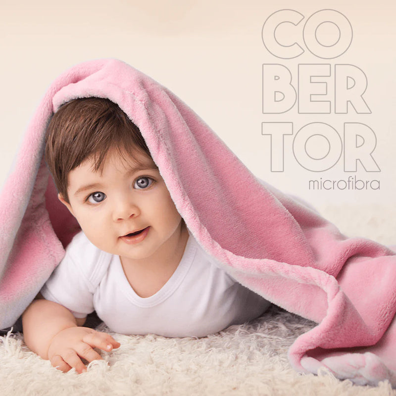 Cobertor Baby Microfibra Anti-alérgico - 80 x 110 cm Blackhurst