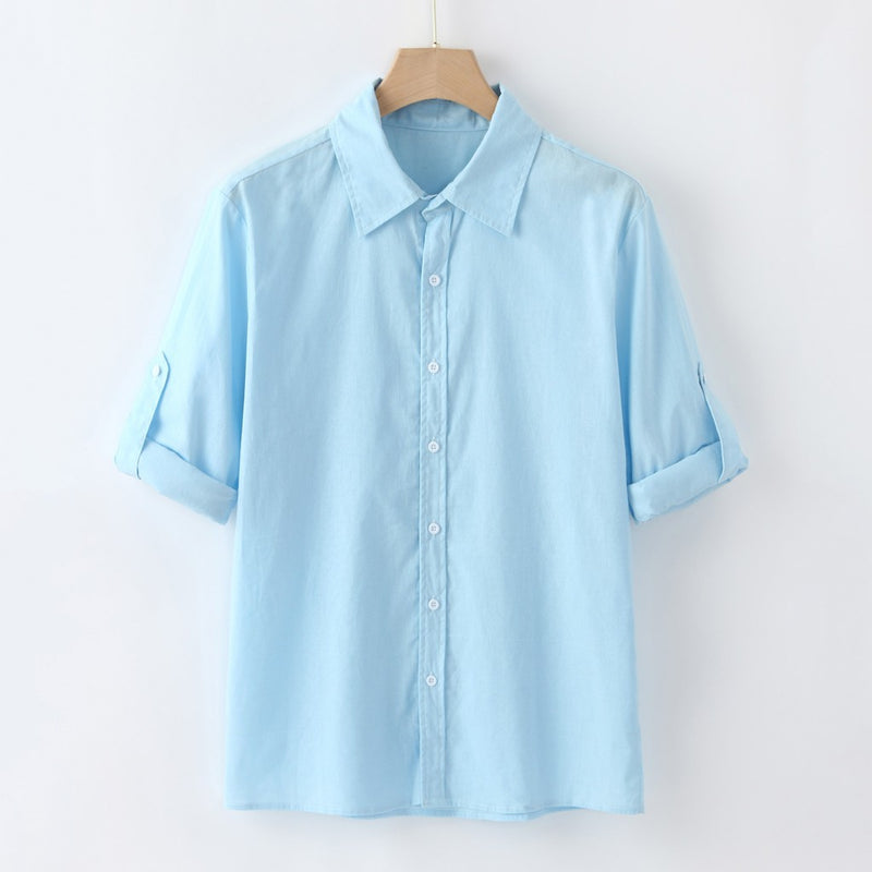 Camisa forrada de algodón y lino: versatilidad y estilo duradero