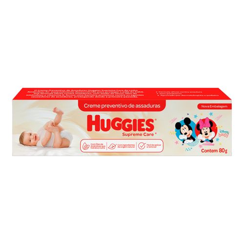 Huggies Crema para la dermatitis del pañal Supreme Care - 80 g