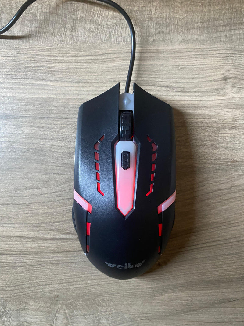 Mouse Gamer com Luzes Coloridas Blackhurst