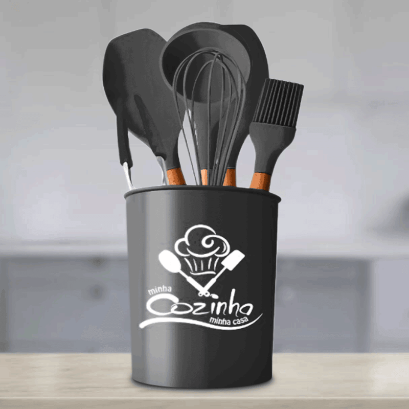 Kit Cozinha com Suporte - 7 peças Blackhurst