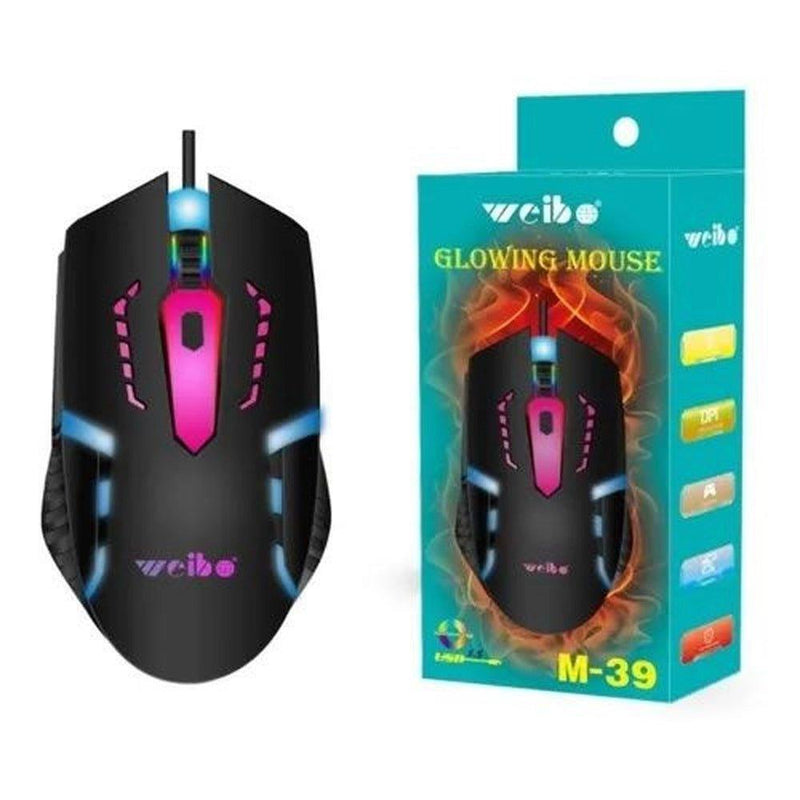 Mouse Gamer com Luzes Coloridas Blackhurst