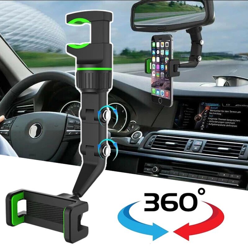 Suporte de Smartphone para Retrovisor Blackhurst