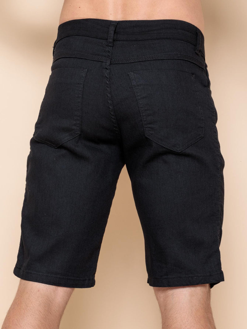 Bermuda masculina jeans preto - Blackhurst