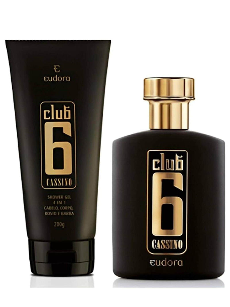 Kit Masculino Club 6 Cassino Colônia Desodorante + Shower Gel - Blackhurst