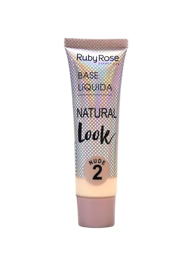 Base Líquida Natural Look (Nude 2) - Ruby Rose - Blackhurst