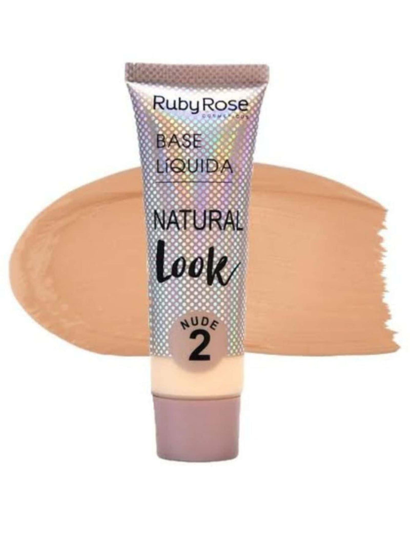 Base Líquida Natural Look (Nude 2) - Ruby Rose - Blackhurst