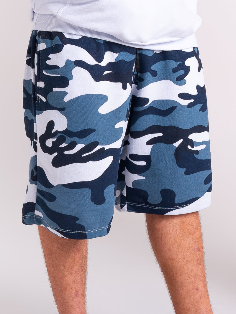 Debex Oficial Shorts De Moletom Estampado Passeio Original Top Blackhurst